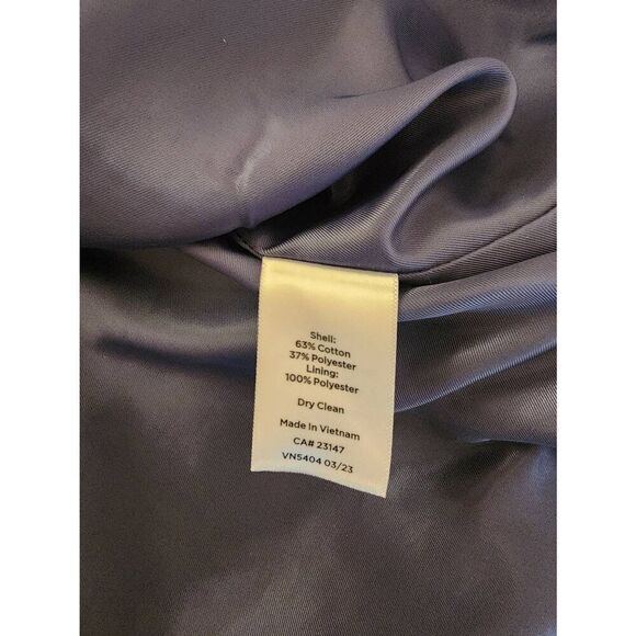 Talbots Americana Tweed blue shift dress size 8 - Picture 9 of 11